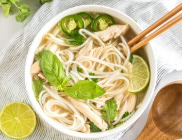 A bowl of Chicken Pho