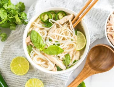 A bowl of Chicken Pho