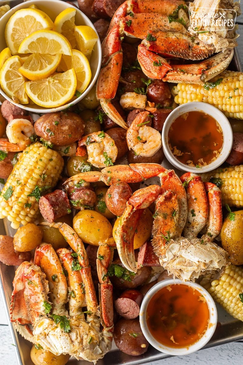 BEST Crab Boil with Seasoned Butter Sauce - 38