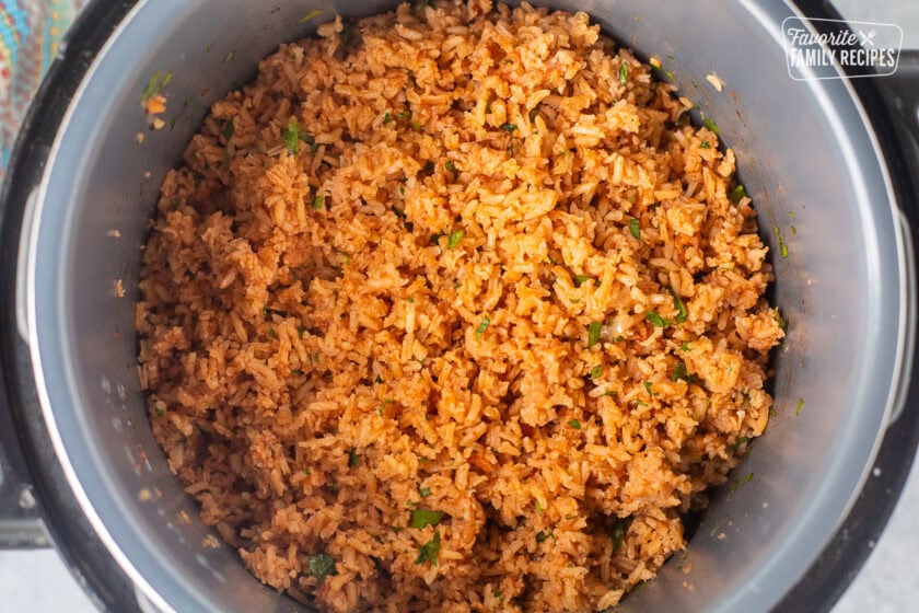 Instant pot Mexican rice.