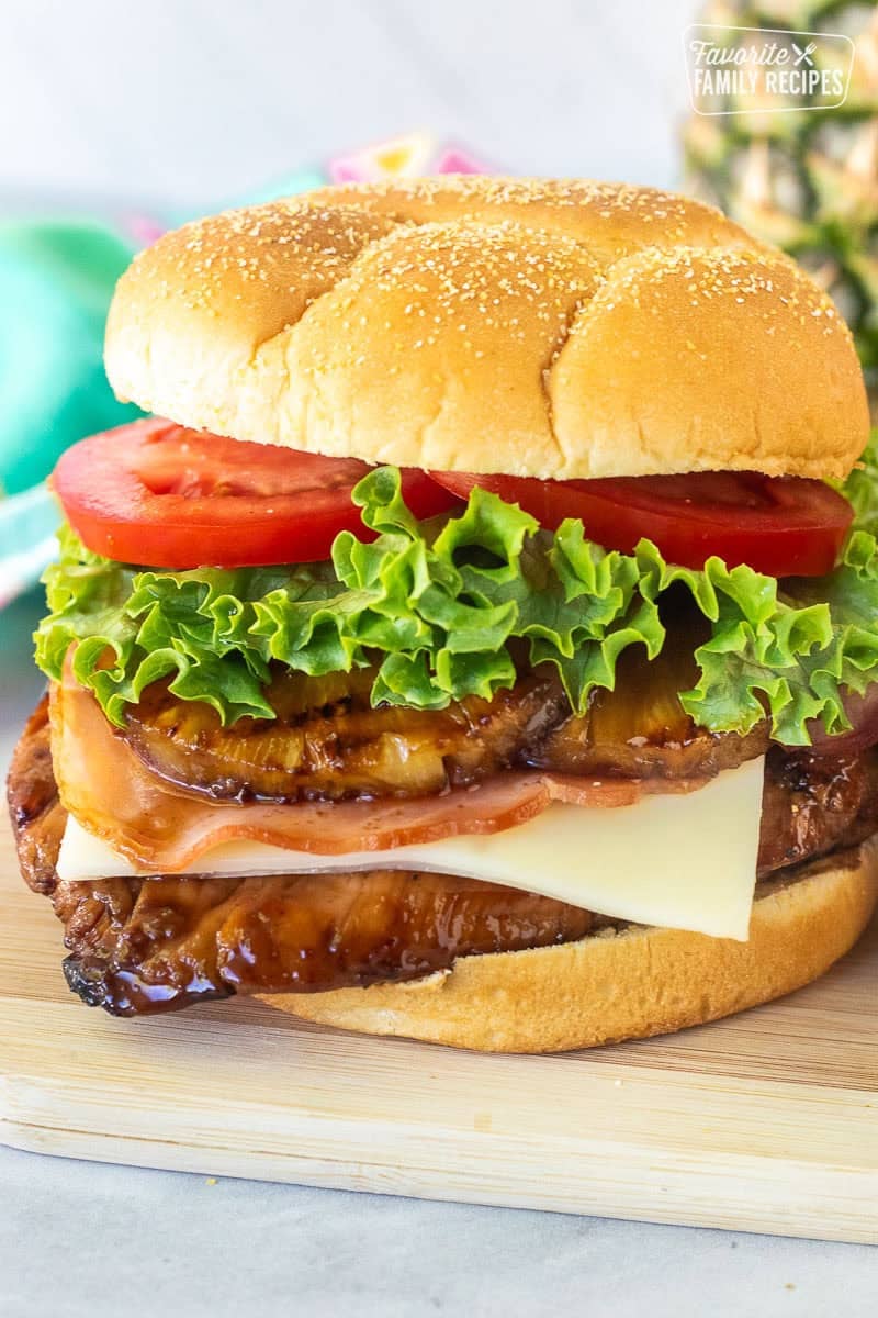 Big Kahuna Teriyaki Chicken Sandwiches