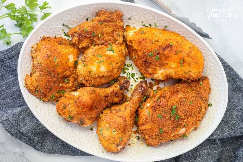 Shaking Chicken Homemade Shake and Bake Chicken